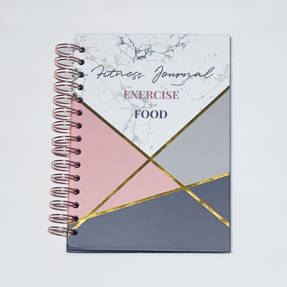 🦋Fitness Journal Training Planner Exercise Food Diary Track Progress Set Goals - Picture 6 of 13